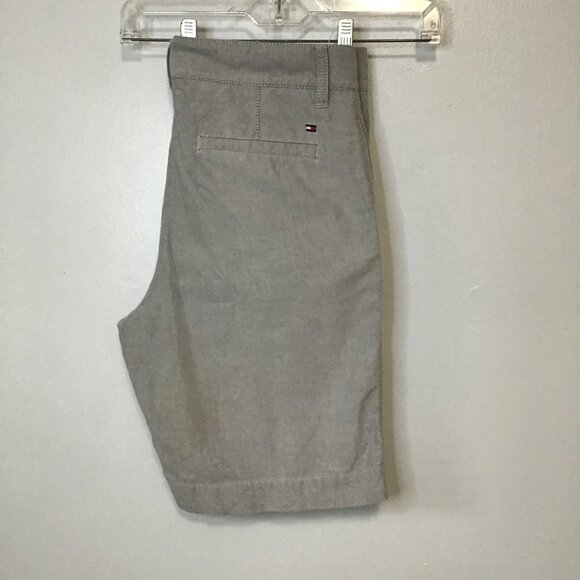 Tommy Hilfiger Men's Flat Front Chambray Shorts Size 32 - Picture 6 of 7